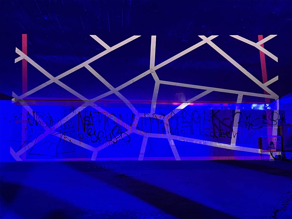 QUAER: Po(i)nt of v/u - Projection Mapping by Jo Jacobs