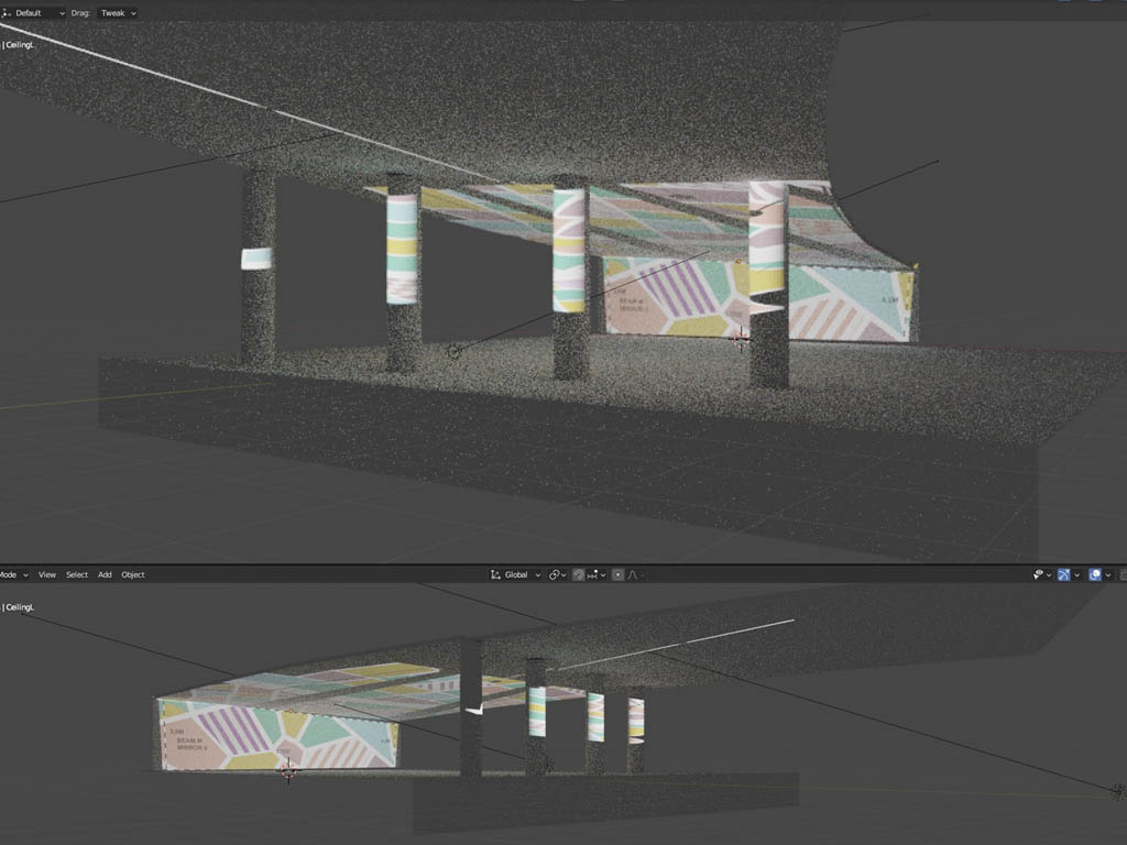 QUAER: Po(i)nt of v/u - Projection Mapping by Jo Jacobs