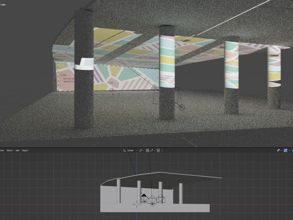 QUAER: Po(i)nt of v/u - Projection Mapping by Jo Jacobs