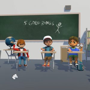 5 GOLD RINGS – Animations for SAT1