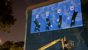 WALDRAUSCHEN MURALU Live Visuals