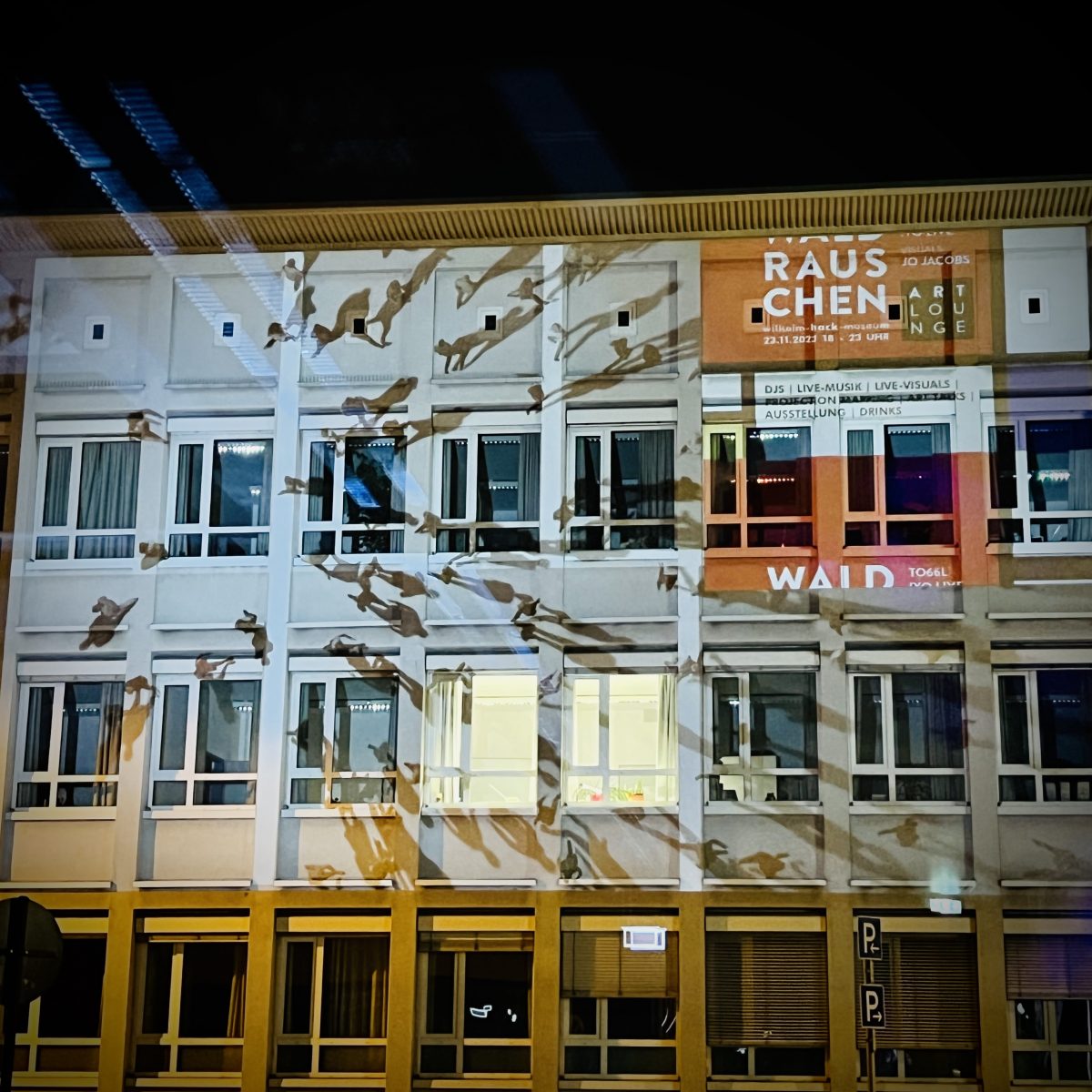 DO 23.11.23 – WALDRAUSCHEN mit to66l & !YO Live + Visuals by Jo Jacobs – ARTLounge – Wilhelm-Hack-Museum LU