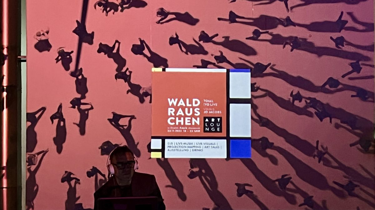 DO 23.11.23 – WALDRAUSCHEN mit to66l & !YO Live + Visuals by Jo Jacobs – ARTLounge – Wilhelm-Hack-Museum LU