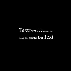 TextDerSchnickOderSchnack - Pure HTML inreactive Word Game. Made by Jo Jacobs & Frank Beilicke